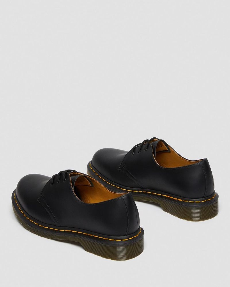 Dr Martin Martens 1461 Smooth Leather Oxford Shoes (Smooth Leather) Shoes Black | VG51-J9DL