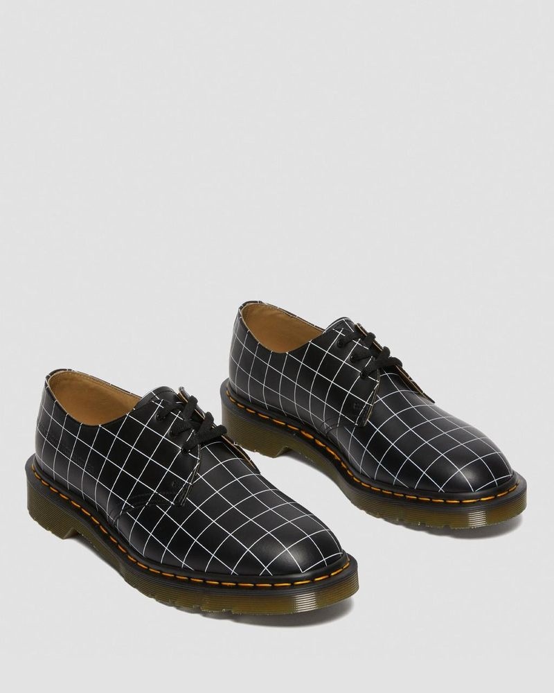 Dr Martin Martens 1461 Undercover Made in England Leather Oxford Shoes (Smooth Leather) Shoes Black | SY76-P7XD