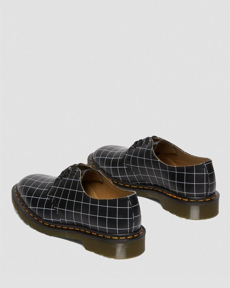 Dr Martin Martens 1461 Undercover Made in England Leather Oxford Shoes (Smooth Leather) Shoes Black | SY76-P7XD