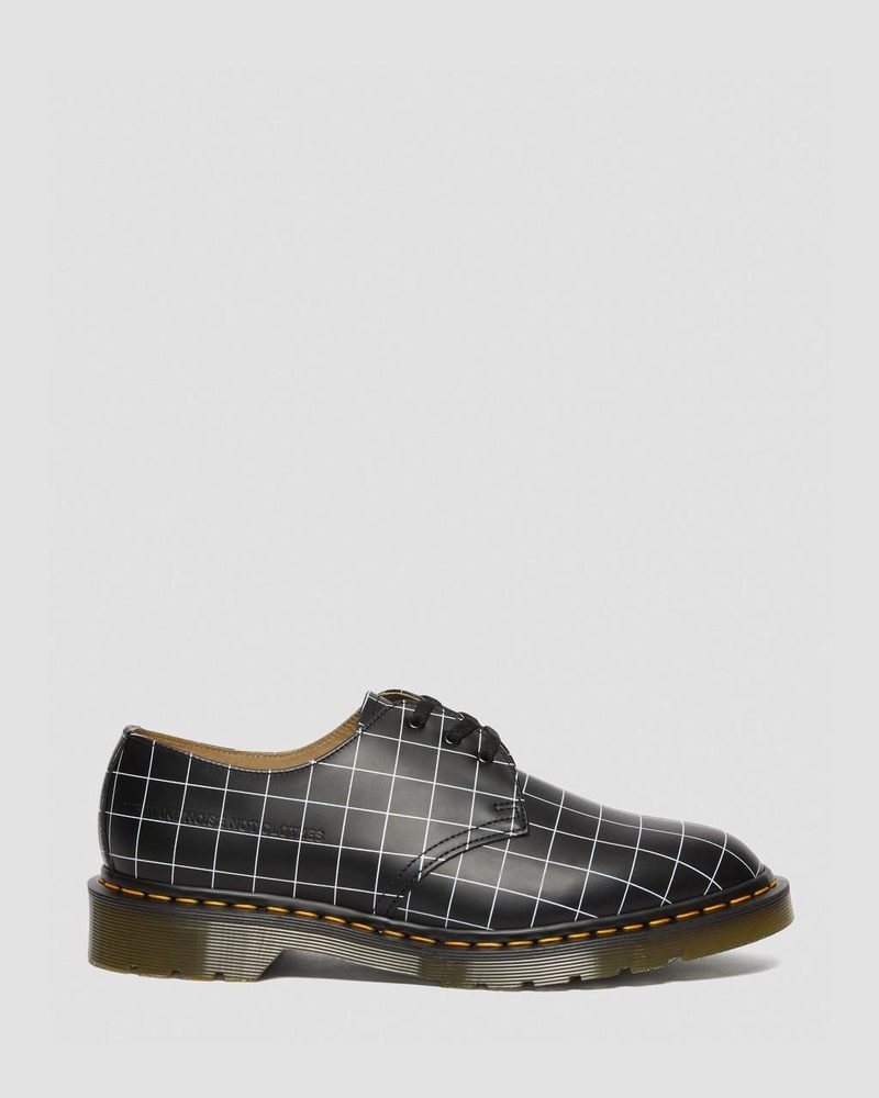 Dr Martin Martens 1461 Undercover Made in England Leather Oxford Shoes (Smooth Leather) Shoes Black | SY76-P7XD