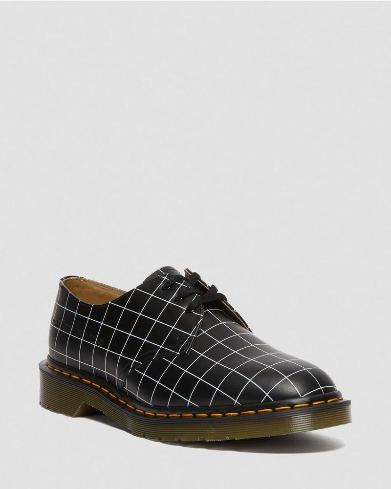 Dr Martin Martens 1461 Undercover Made in England Leather Oxford Shoes (Smooth Leather) Shoes Black | SY76-P7XD