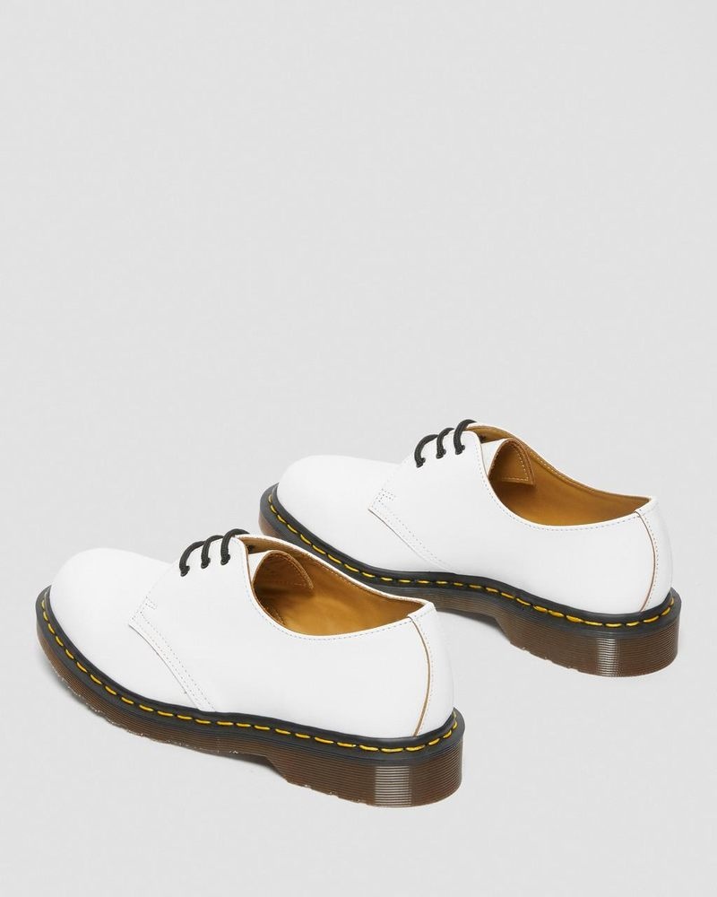 Dr Martin Martens 1461 Vintage Made in England Oxford Shoes (Quilon) Shoes White | MP04-I5HT