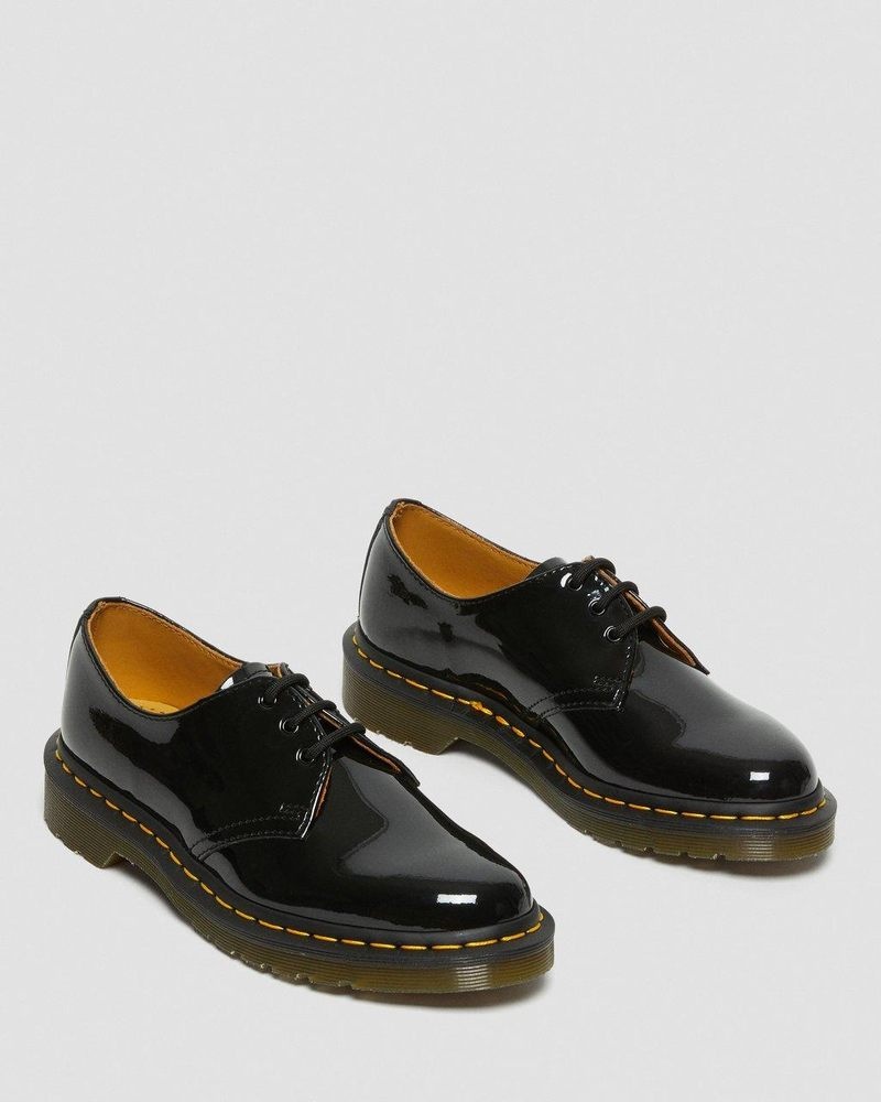 Dr Martin Martens 1461 - Patent Leather Oxford Shoes (Patent Leather) Shoes Black | UC08-G8GV