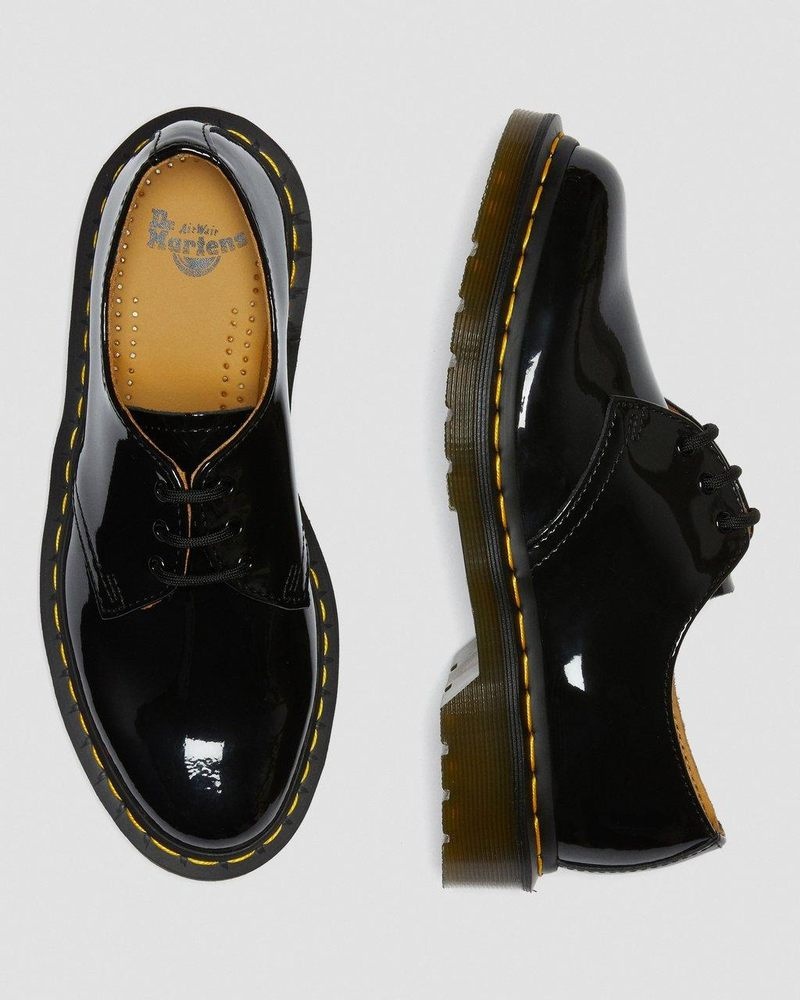 Dr Martin Martens 1461 - Patent Leather Oxford Shoes (Patent Leather) Shoes Black | UC08-G8GV