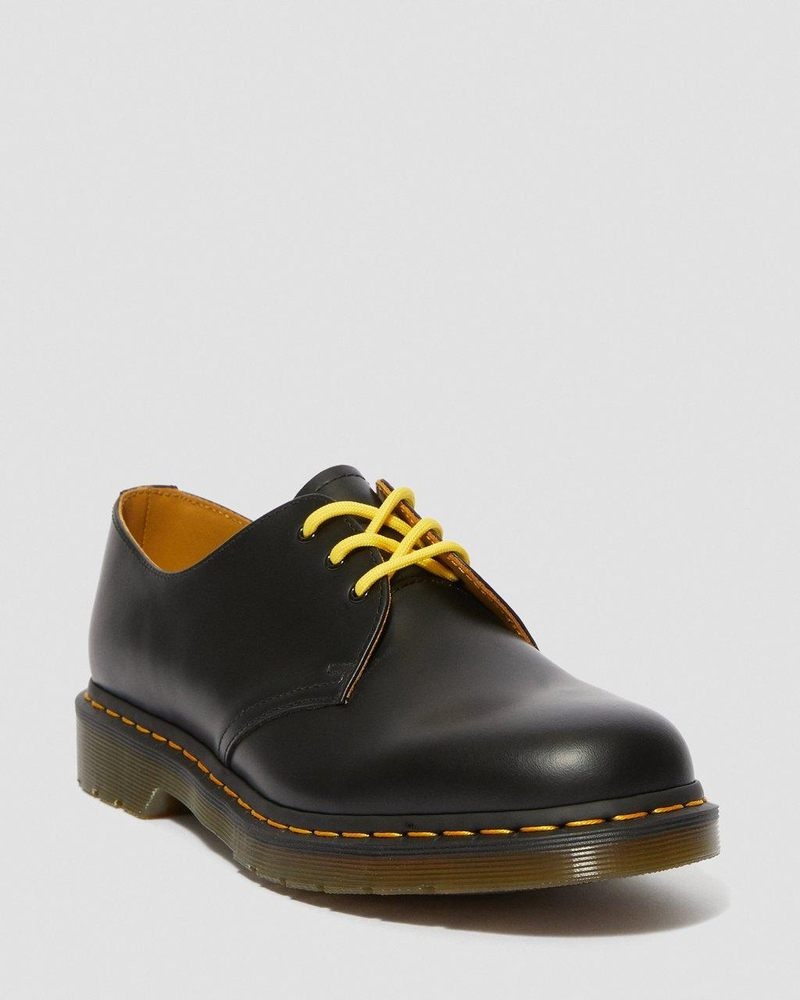 Dr Martin Martens 26 Inch Round Shoe Laces (3-Eye) (Cotton) Shoe Laces Yellow | MO35-A9KH