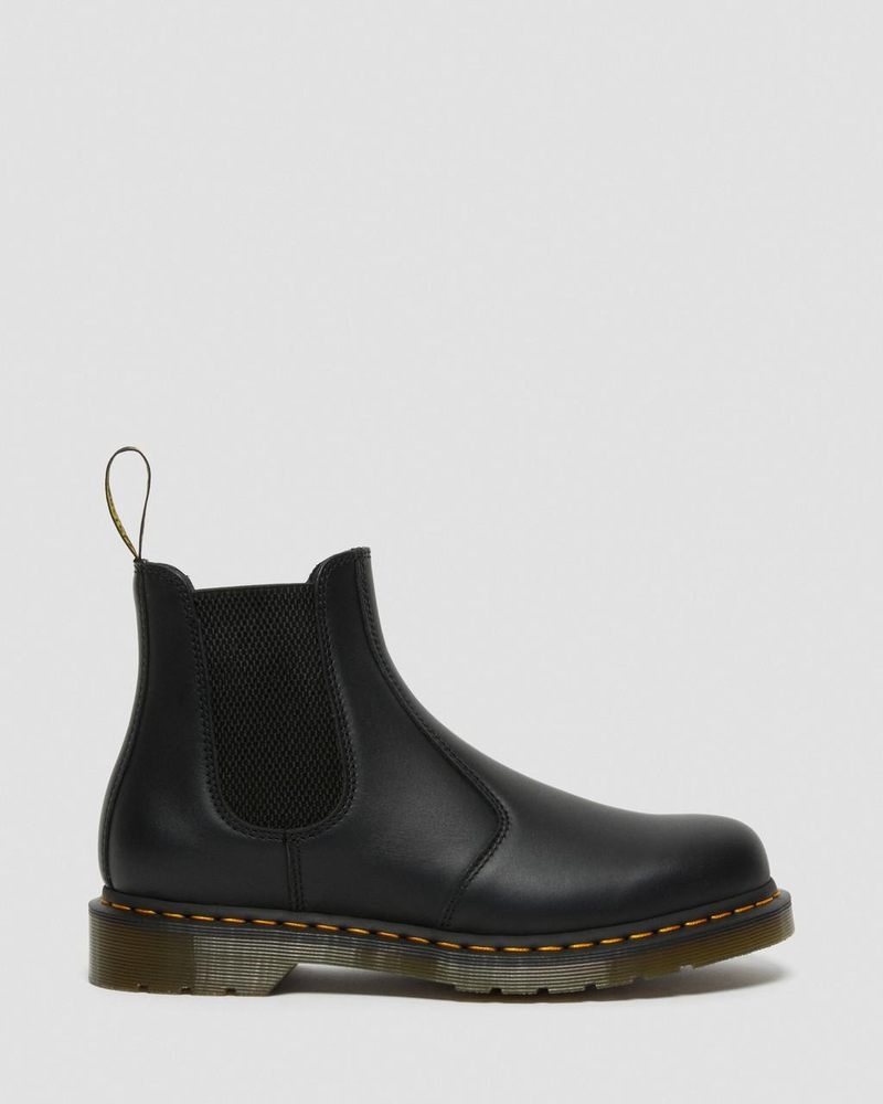 Dr Martin Martens 2976 Nappa Leather Chelsea Boots (Nappa Leather) Boots Black | CU33-A8YO