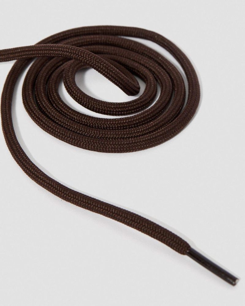 Dr Martin Martens 36 Inch Round Shoe Laces (4-5 Eye) (Tetoron) Shoe Laces Brown | YS11-D2YX