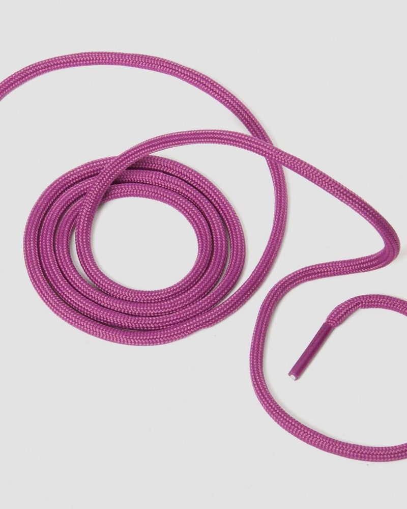 Dr Martin Martens 55 Inch Round Shoe Laces (8-10 Eye) (Polyester) Shoe Laces Muted Purple | GG72-R1KQ