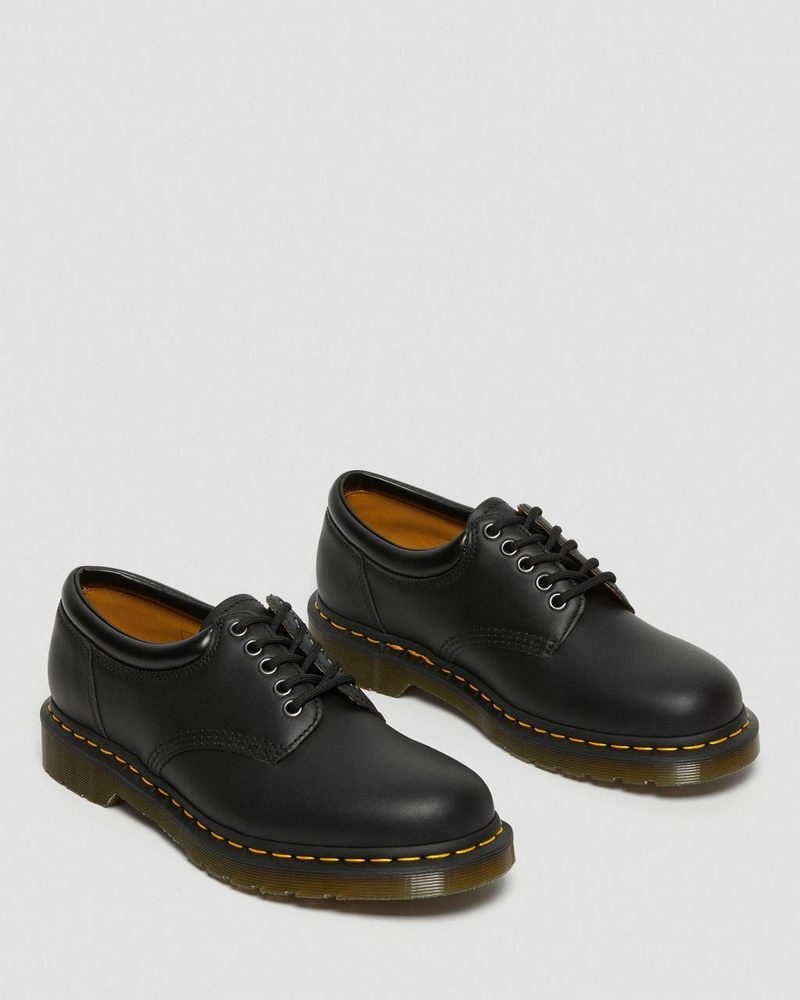 Dr Martin Martens 8053 Nappa Leather Casual Shoes (Nappa Leather) Boots Black | TV55-C7OF