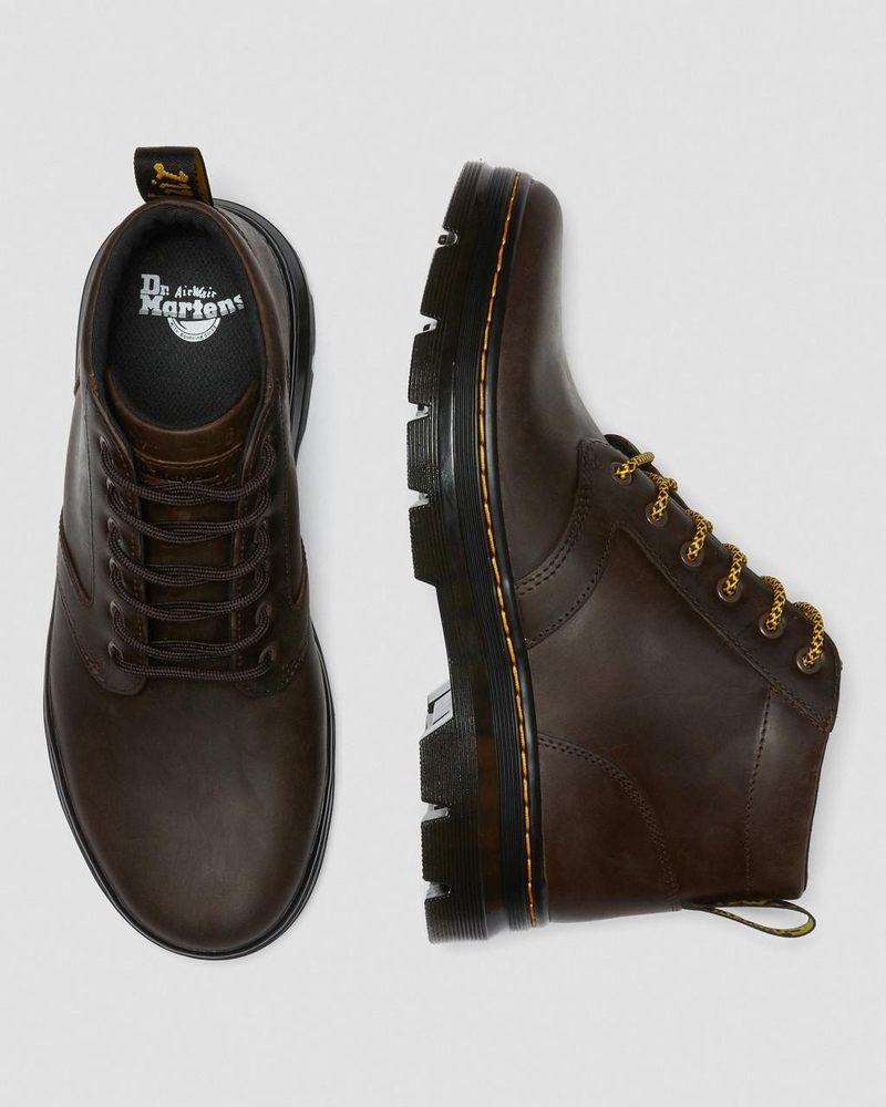 Dr Martin Martens Bonny Leather Casual Boots (Crazy Horse) Boots Brown | VM85-J4DA