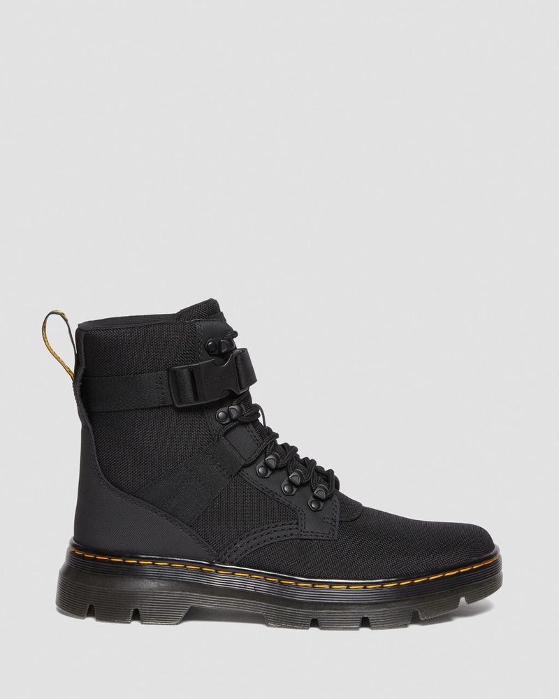 Dr Martin Martens Combs Tech II Extra Tough Utility Boots (Ajax+Extra Tough 50/50) Boots Black | AW83-M3CU