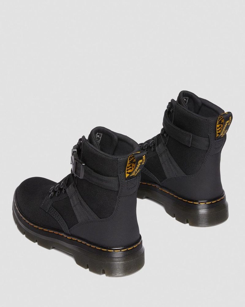 Dr Martin Martens Combs Tech II Extra Tough Utility Boots (Ajax+Extra Tough 50/50) Boots Black | NT50-G5MC