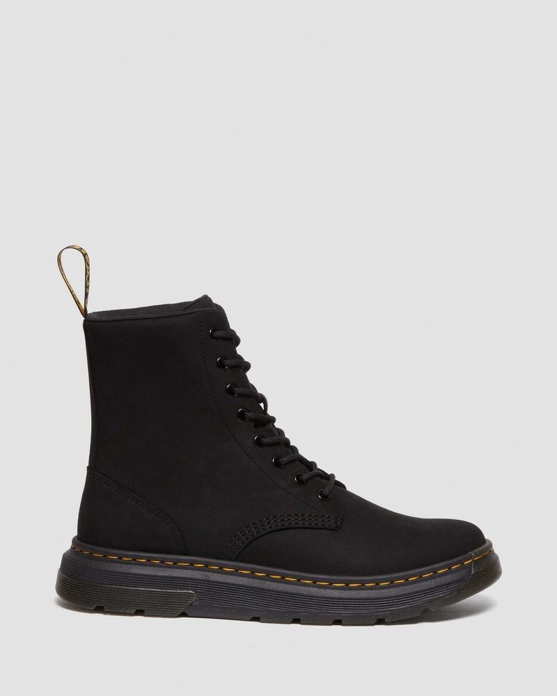 Dr Martin Martens Crewson Nubuck Leather Everyday Boots (Buffbuck) Boots | YV94-X9LY