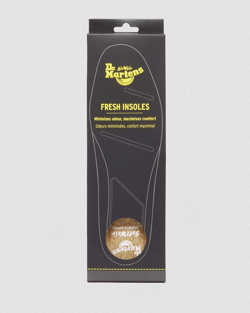 Dr Martin Martens Fresh Cork Shoe Insoles (Cosmo Rebel Plus) Shoe Care & Insoles Natural | SJ18-I7JN