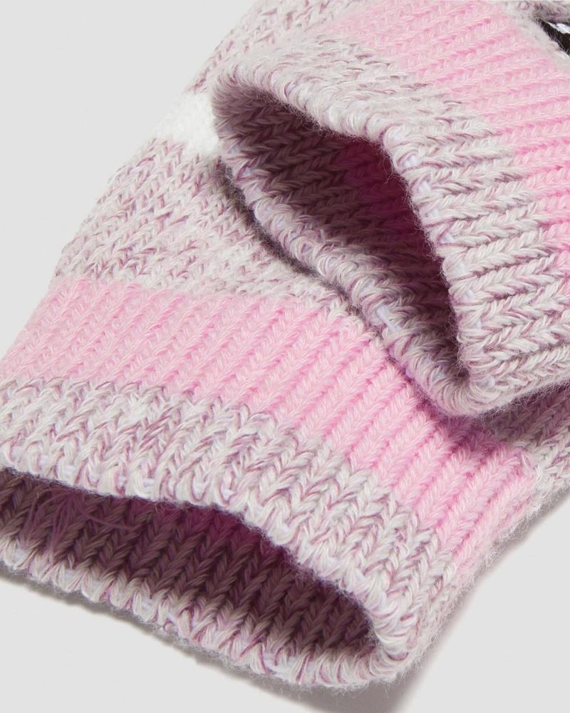 Dr Martin Martens Marl Organic Socks (Cotton Blend) Socks Pink | EA67-V5NZ