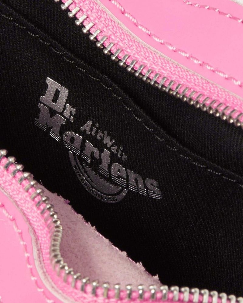 Dr Martin Martens Mini Heart Shaped Leather Bag (Kiev) Bags & Backpacks Fondant Pink | ZU92-I2WC