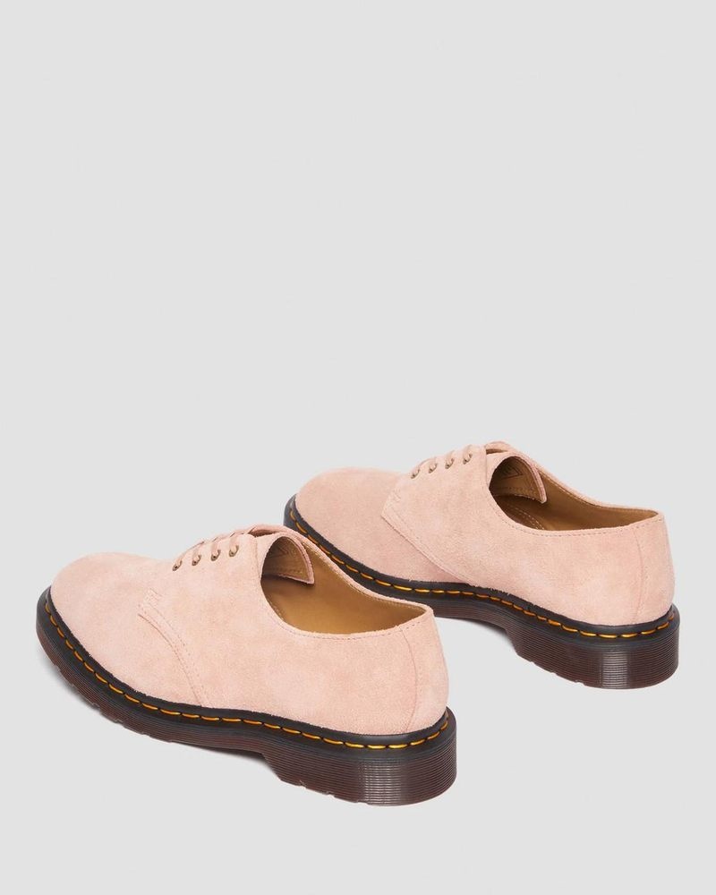 Dr Martin Martens Smiths Suede Dress Shoes (Desert Oasis Suede) Shoes Peach Beige | SP31-T8IC