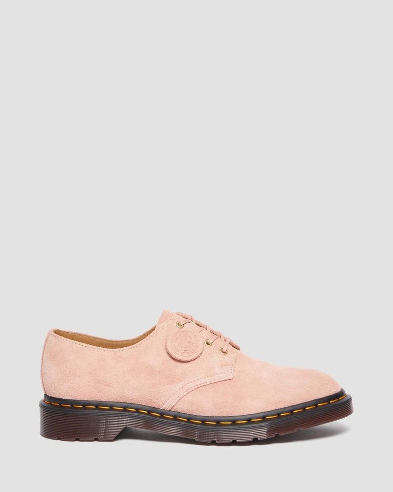 Dr Martin Martens Smiths Suede Dress Shoes (Desert Oasis Suede) Shoes Peach Beige | SP31-T8IC