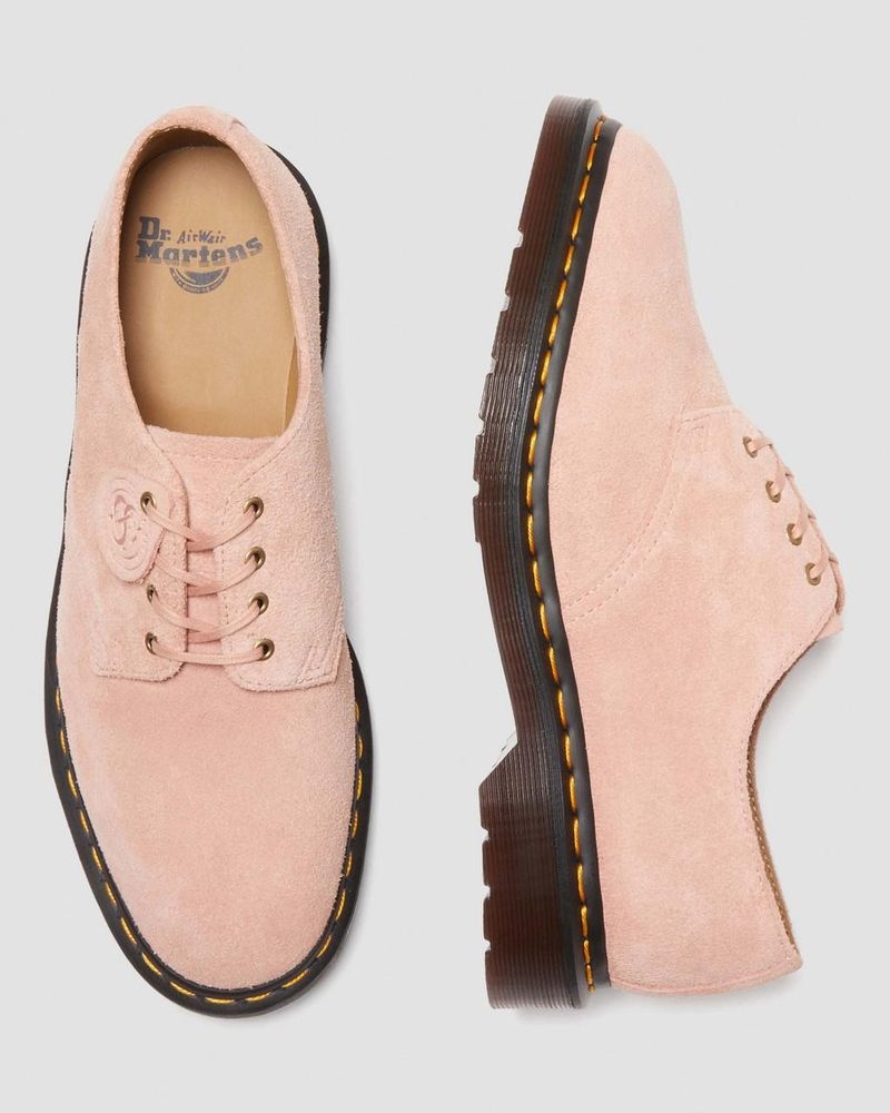 Dr Martin Martens Smiths Suede Dress Shoes (Desert Oasis Suede) Shoes Peach Beige | SP31-T8IC