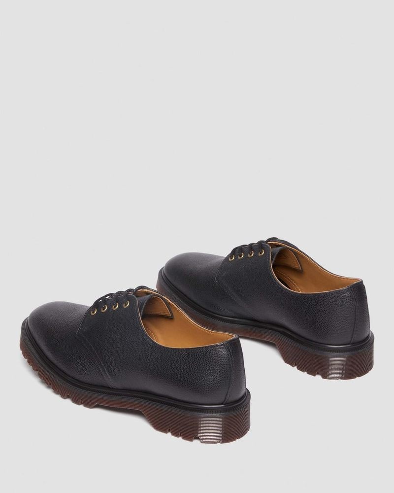 Dr Martin Martens Smiths Westminster Leather Dress Shoes (Westminster) Shoes Black | CL82-W5RX