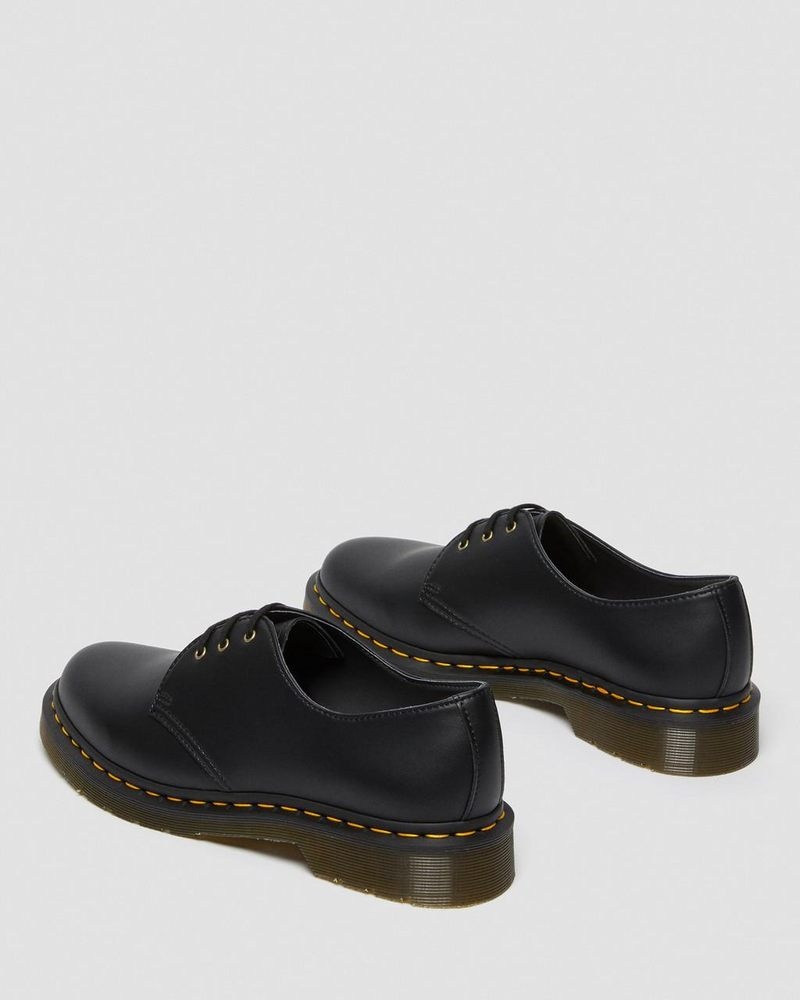 Dr Martin Martens Vegan 1461 Felix Oxford Shoes (Felix Rub Off) Shoes Black | IG96-Z4ZW