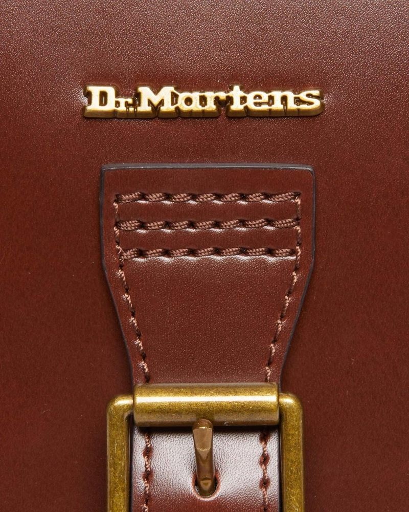 Dr Martin Martens Vegan Norfolk Vertical Crossbody Bag (Norfolk Vegan) Bags & Backpacks Tan | WA73-F2QK