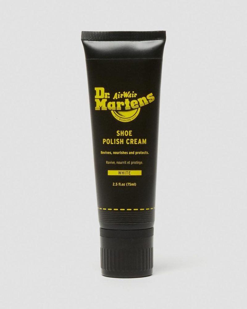 Dr Martin Martens White Shoe Polish 75ml Tube Shoe Care & Insoles | AM49-Q3TR